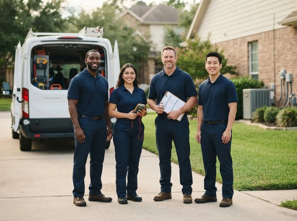 Certified HVAC technician near James City, PA